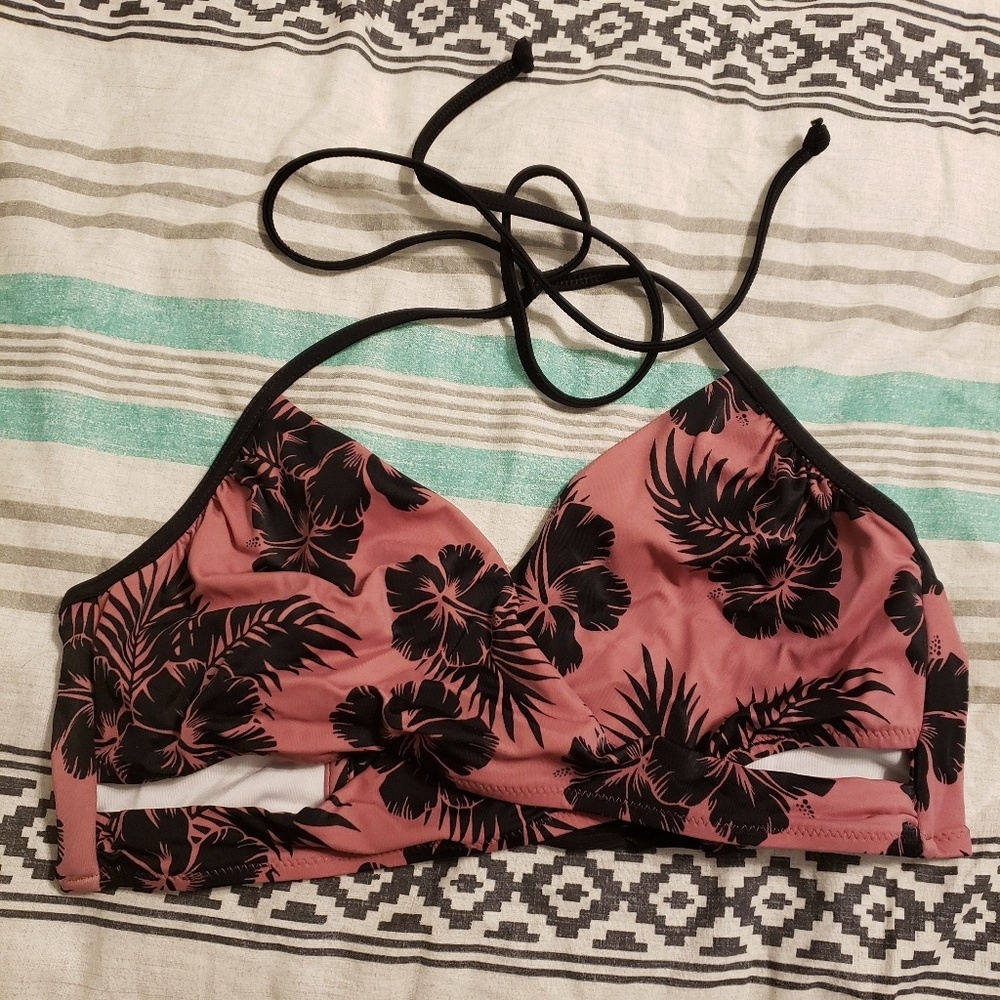 Victoria Secret Pink Tropical Swim Top